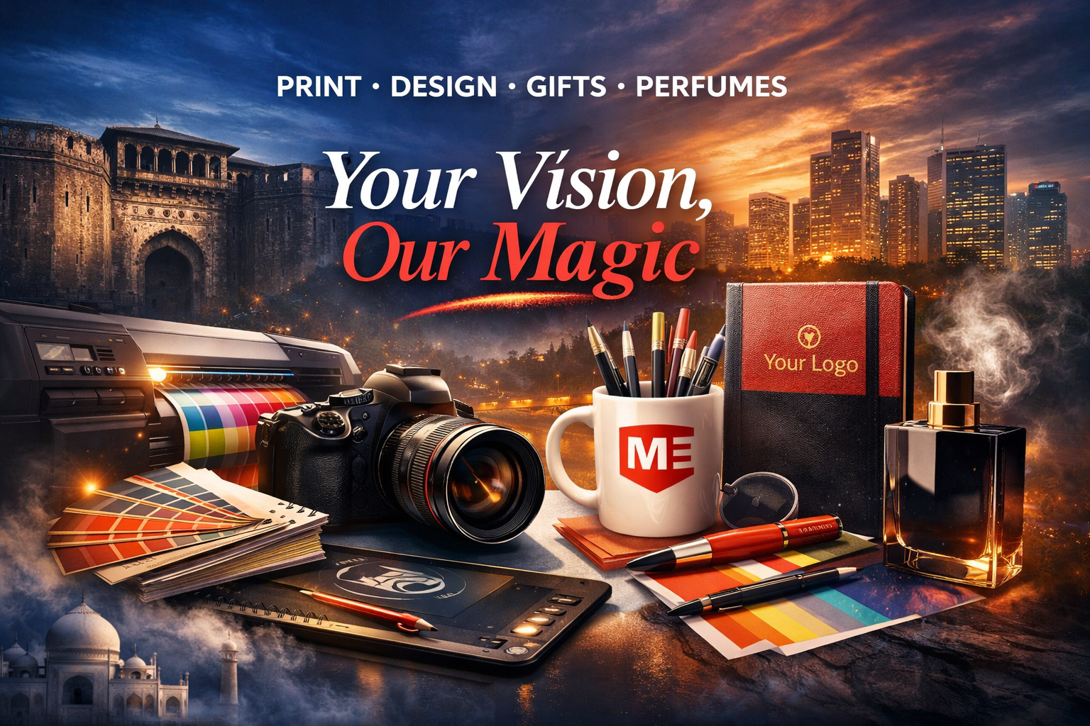 Magic Enterprises — graphic design and printing studio in Pune